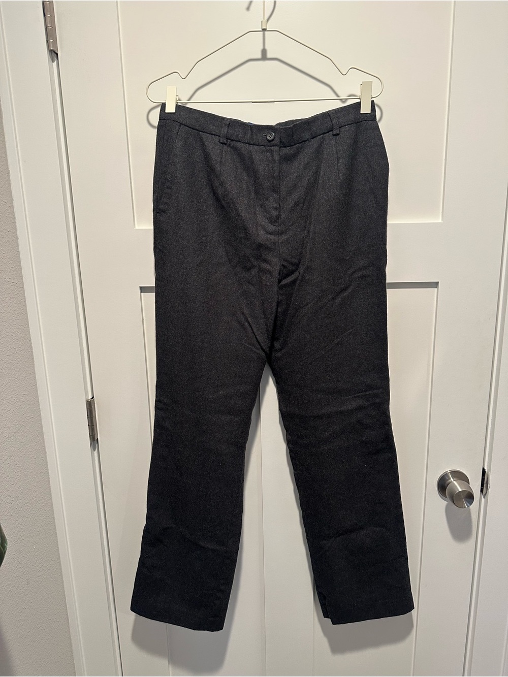 Vintage Pendleton 100% Wool Gray Womens Dress Trousers